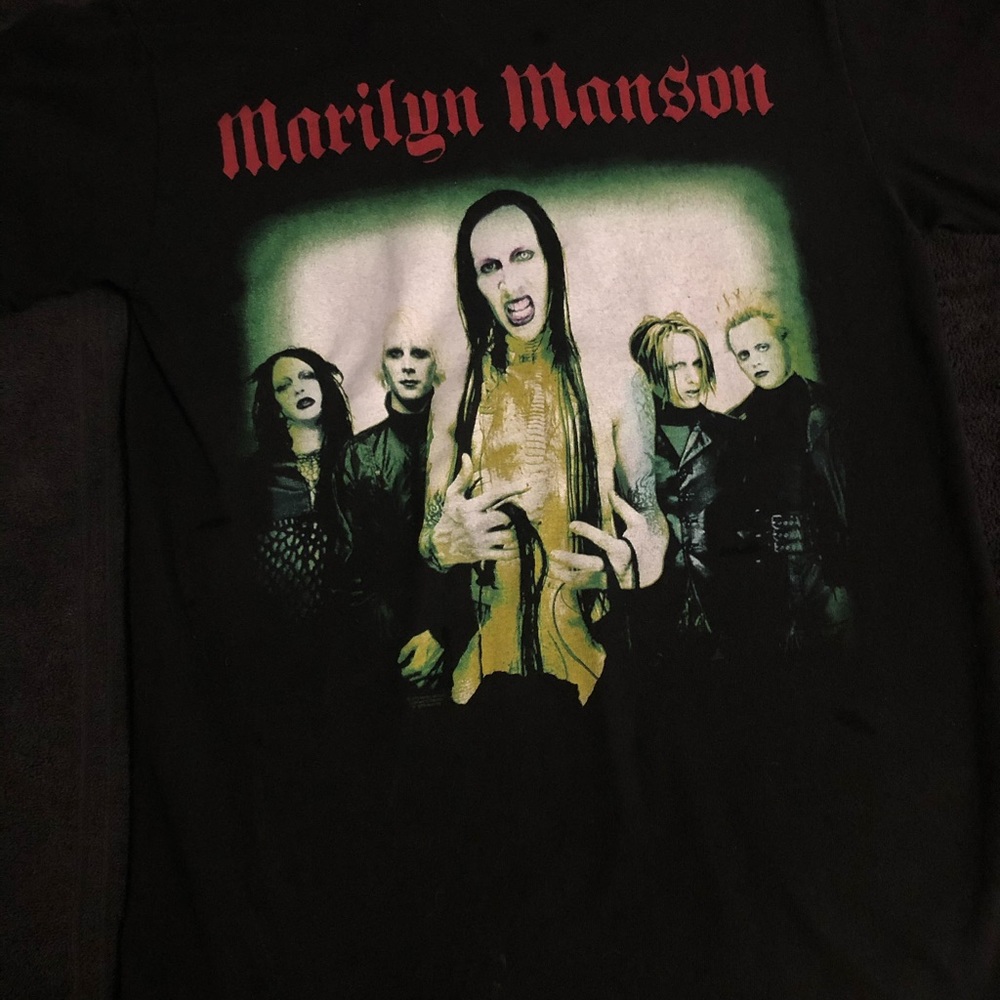 COPY - Marilyn Manson band tee